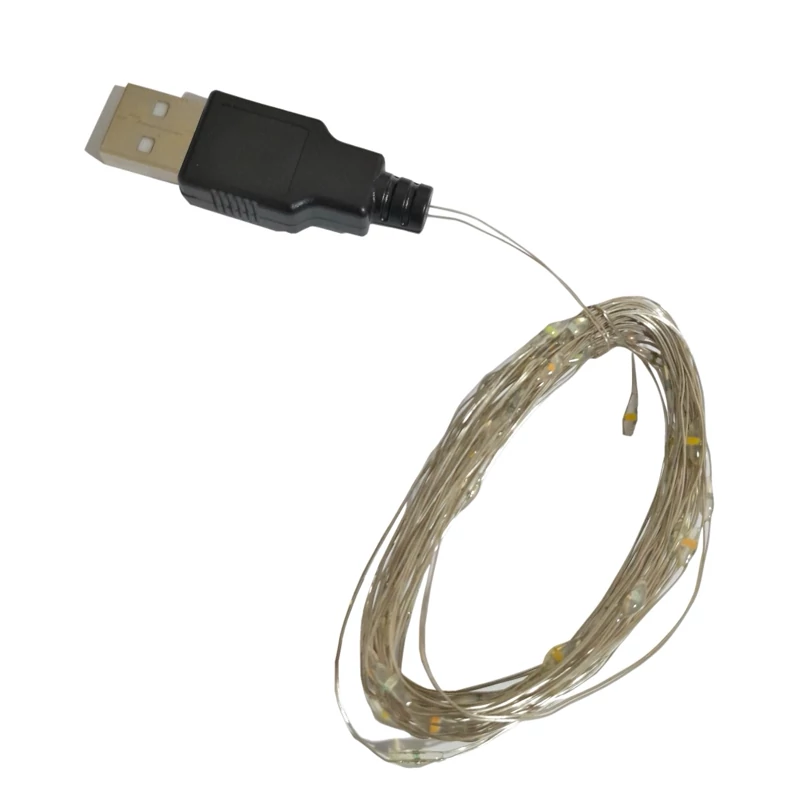 ریسه مفتولی 5 متری ضد آب usb در 8 رنگ